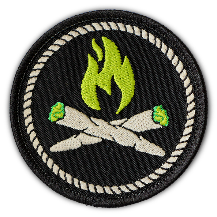 STONER CAMPFIRE MERIT PATCH