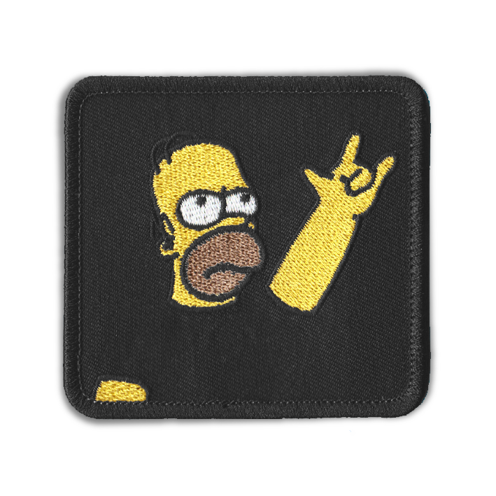 THE ROCK N' ROLL HOMER PATCH