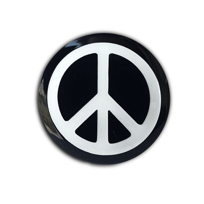 PEACE SIGN PIN (glow-in-the-dark!)