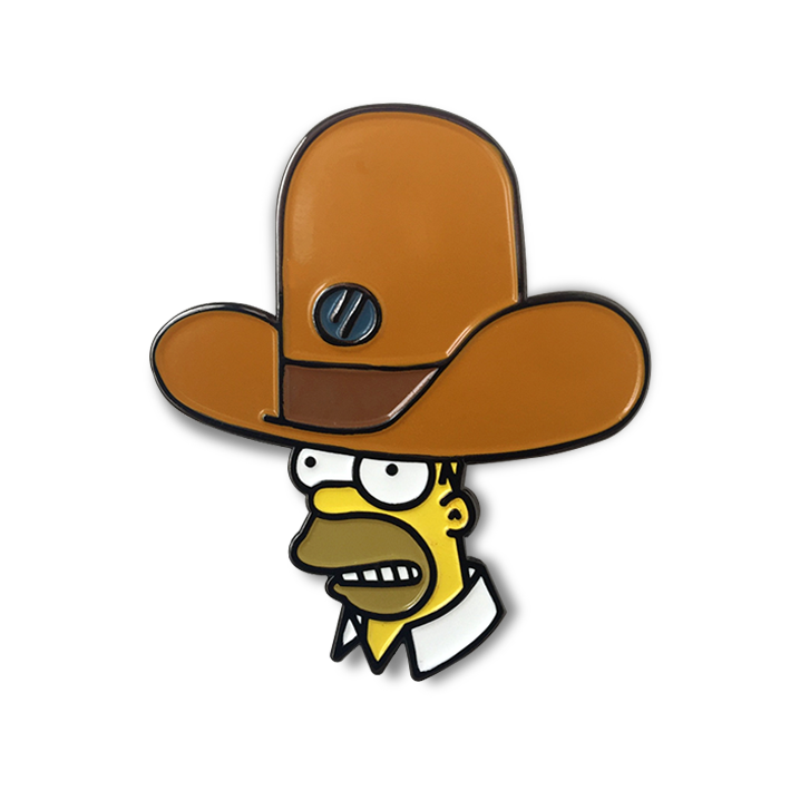 HOMER'S OVERSIZED NOVELTY HAT ENAMEL PIN