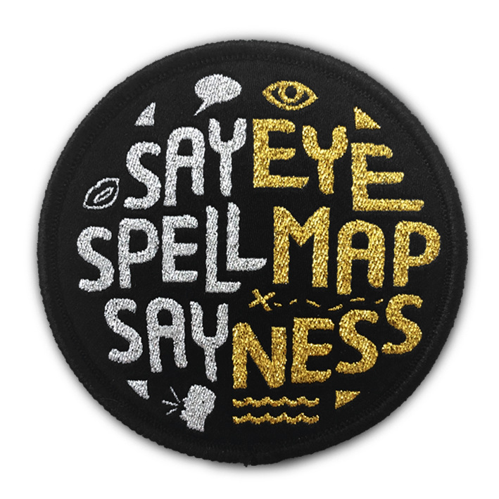 THE 'EYE MAP NESS' PATCH