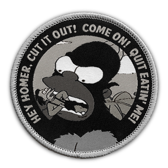 HUNGRY KING HOMER PATCH