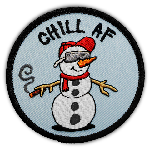 SNOW DUDE 'CHILL AF' PATCH