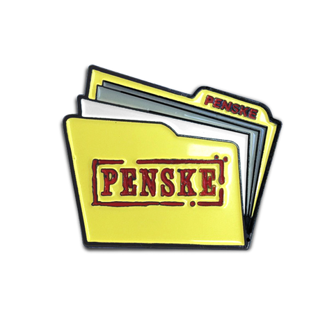 THE PENSKE FILE ENAMEL PIN