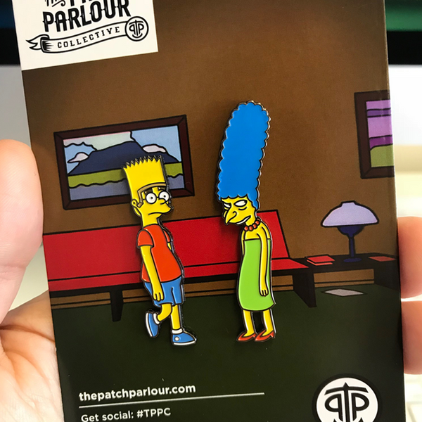 THE ATTEMPTED ASSASSINATION OF GRANDPA SIMPSON PIN COMBO!
