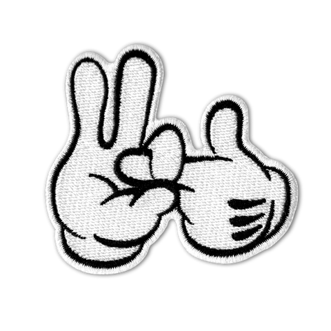 Mickey Mouse Gloves Middle Finger