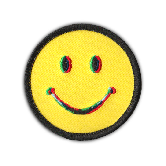 Smiley Face 3 Patch - SciFi Geeks